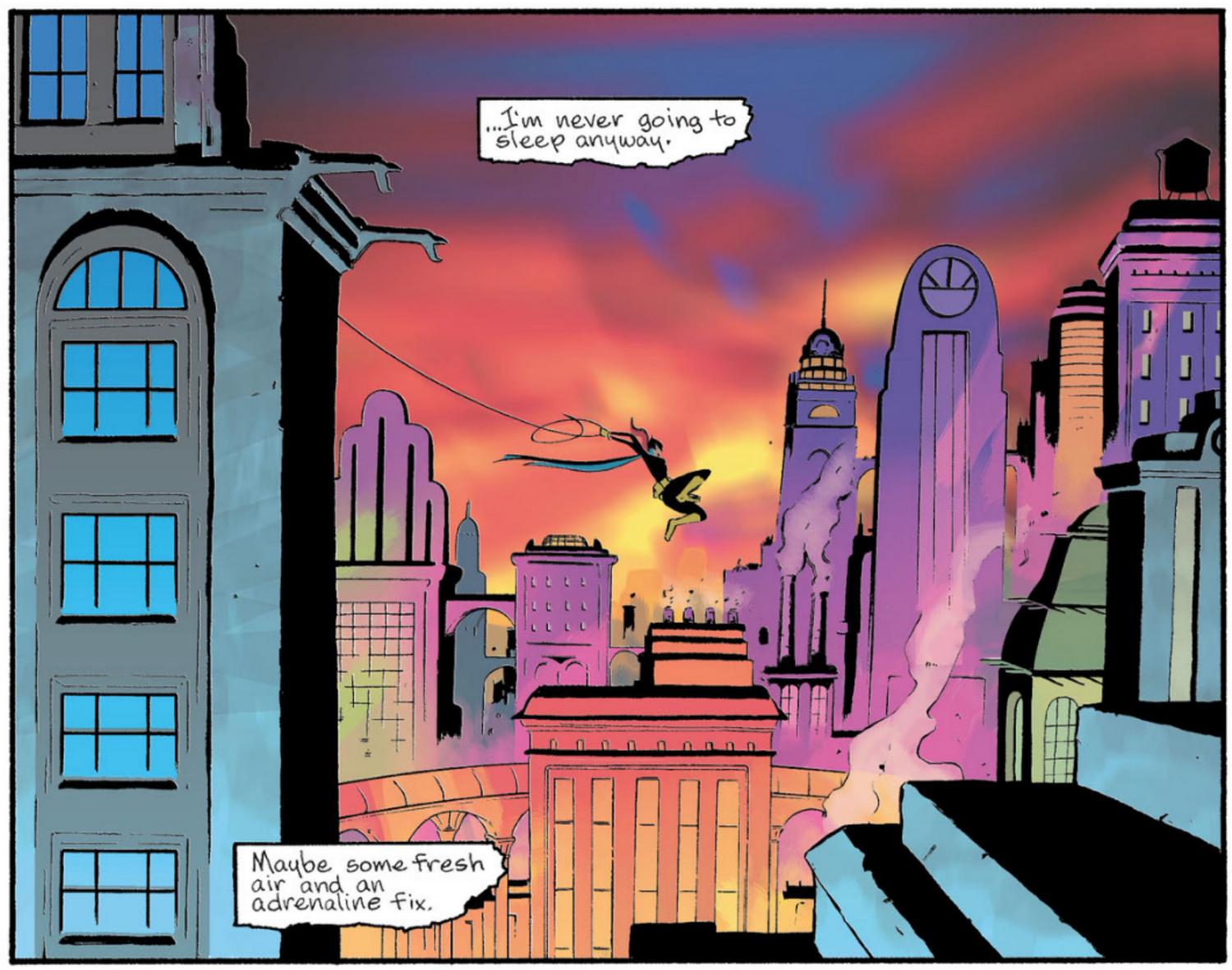 Comic book panel